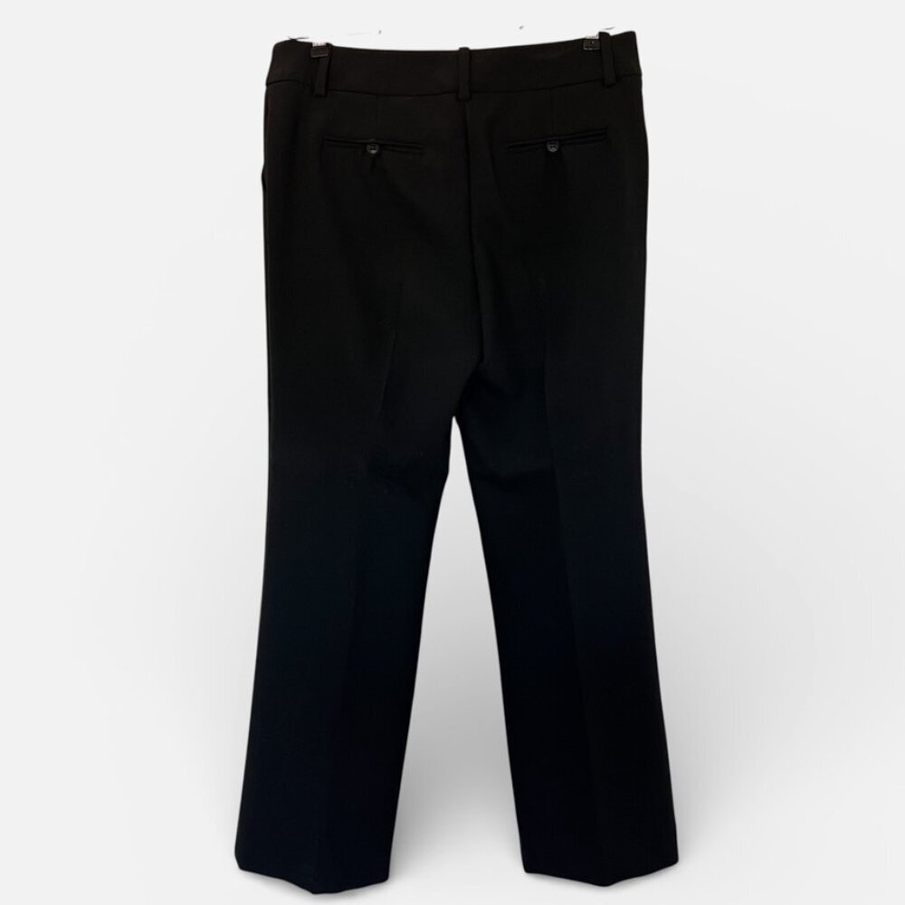 Trina Turk Black Wide Leg Trousers Pants Minimalist 8 Capsule Wardrobe
